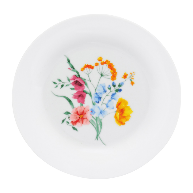 Serwis obiadowy Domotti Lilli dla 6 osob Biały 18-elementowy (5908283215218) - obraz 3