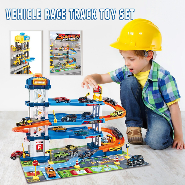 Parking Meet Hot ze swiatlem, dzwiekiem i pojazdami (5902496198719) - obraz 3