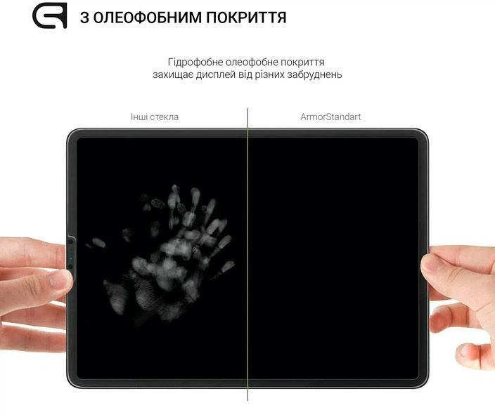 Защитное стекло ArmorStandart Glass.CR для Samsung Tab A8 2021 X200/X205 (ARM60261) [79897] - изображение 3