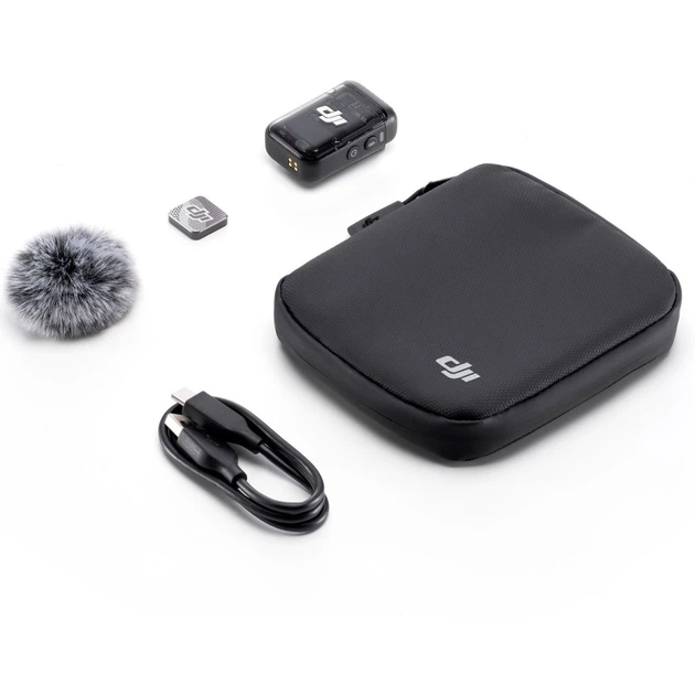 Передатчик радиосистемы DJI Mic 2 Transmitter Shadow Black (CP.RN