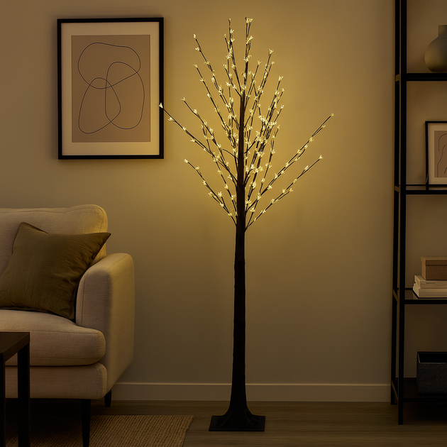 Светодиодное декоративное дерево, 480 LED, 1.5м, USB - изображение 2