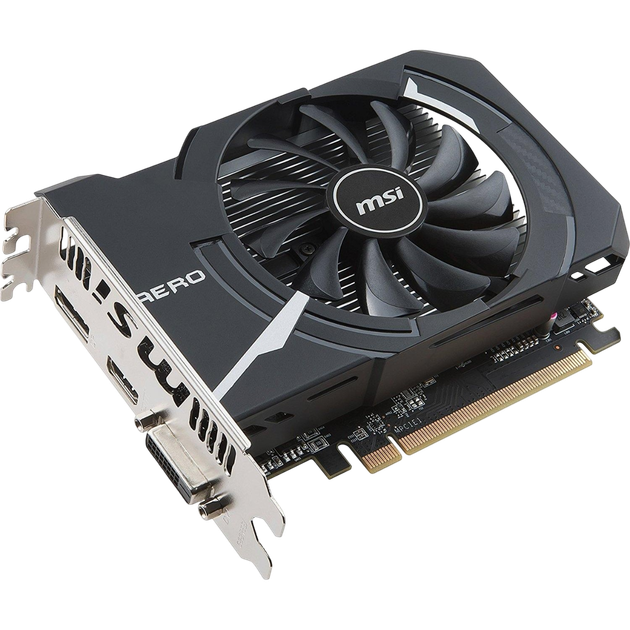 Видеокарта AMD Radeon RX 560 4GB MSI Aero ITX OC (RX 560 AERO ITX 4G OC) Б/У - изображение 2
