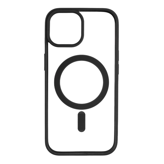 Чехол для iPhone 15 с MagSafe TPU Black - Фото 2 Чехол для iPhone 15 с MagSafe TPU Black - изображение 2