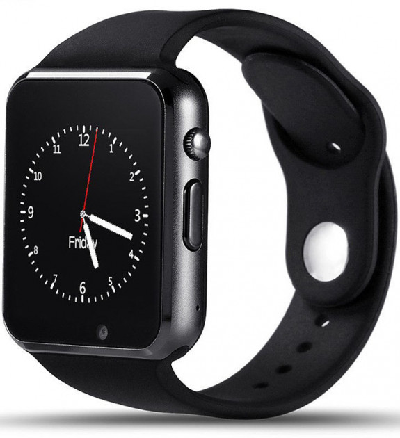 Умные часы телефон Smart Watch GSM A1 смарт часы с sim SD картой Black ...