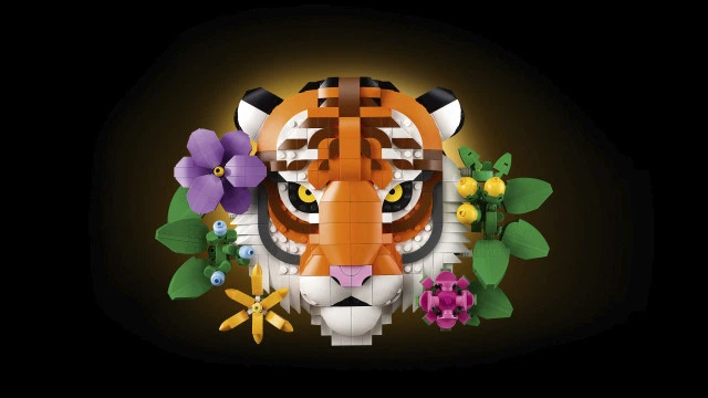 Конструктор Lego Art Коллекция фауны: тигр Лего 31217 - изображение 8