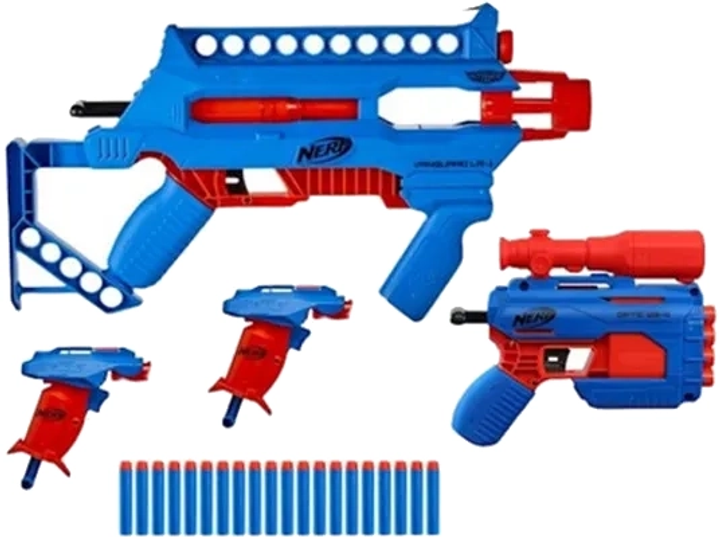 Zestaw blasterów Hasbro Nerf Alpha Strike Infantry (501099390216) - obraz 2