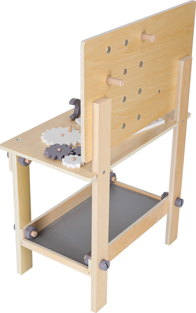 Zestaw do zabawy KIK Warsztat drewniany z narzędziami na stoliku KX6281 (5903039717824) - obraz 4