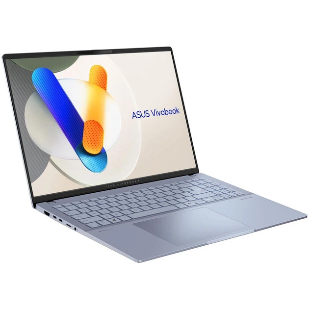 Ноутбук ASUS Vivobook S 16 OLED S5606MA Intel® Core™ Ultra 7 155H до 4, 8 ГГц, 16'', 3, 2K, OLED, 120 Гц, 16 ГБ LPDDR5X, 1 ТБ SSD, Intel® Arc™, Windows 11 Pro, Mist Blue - Фото 6 Ноутбук ASUS Vivobook S 16 OLED S5606MA Intel® Core™ Ultra 7 155H до 4, 8 ГГц, 16'', 3, 2K, OLED, 120 Гц, 16 ГБ LPDDR5X, 1 ТБ SSD, Intel® Arc™, Windows 11 Pro, Mist Blue - изображение 6