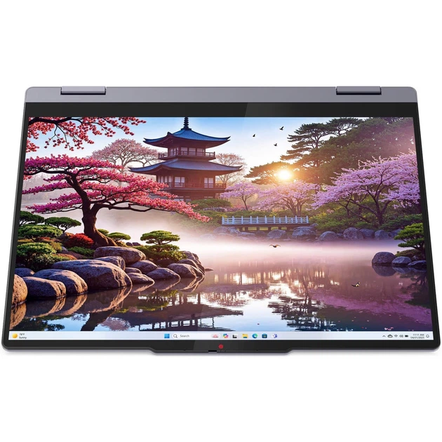 Ноутбук Lenovo IdeaPad 5 2- в- 1 14AKP10 AMD Ryzen™ AI 7 350 до 5, 0 ГГц, 14 дюймов, WUXGA, OLED, сенсорный экран, 24 ГБ LPDDR5x, 1 ТБ SSD, AMD Radeon™ 860M, цвет Luna Grey - изображение 14