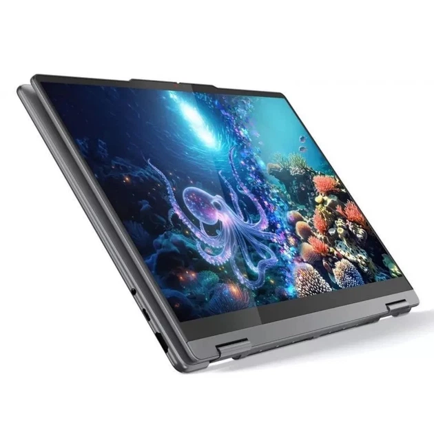 Ноутбук Lenovo YOGA 7 2- in- 1 14 Ultra 5 226V 14дюймов WUXGA OLED сенсорный экран 16GB 1TB EVO Windows 11 Домашняя Серый - Фото 4 Ноутбук Lenovo YOGA 7 2- in- 1 14 Ultra 5 226V 14дюймов WUXGA OLED сенсорный экран 16GB 1TB EVO Windows 11 Домашняя Серый - изображение 4