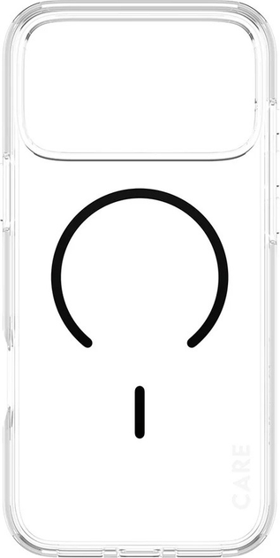 Etui CARE by PanzerGlass Flagship Urban Explorer w. Black MagSafe do Apple iPhone 17 Pro Max Transparent (CR99532) - obraz 1