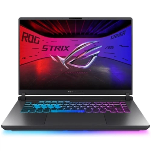 Ноутбук ASUS ROG Strix G16 G614PR- RV059MXM, AMD Ryzen 9 8940HX, 16 дюймів, RAM 32GB DDR5, SSD 1TB, nVidia GeForce RTX 5070 Ti 12GB, No OS, Eclipse Grey - Фото 1 Ноутбук ASUS ROG Strix G16 G614PR- RV059MXM, AMD Ryzen 9 8940HX, 16 дюймів, RAM 32GB DDR5, SSD 1TB, nVidia GeForce RTX 5070 Ti 12GB, No OS, Eclipse Grey - зображення 1