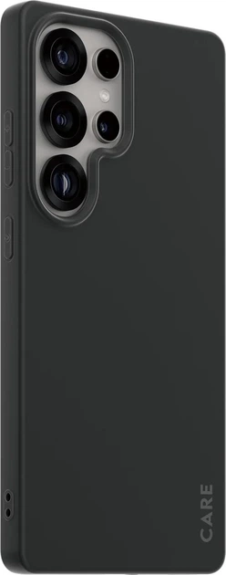 Etui plecki CARE by PanzerGlass Fashionable Case Black w. QI Compatible do Samsung Galaxy S25 Ultra (CRRFBQIG38488) - obraz 1