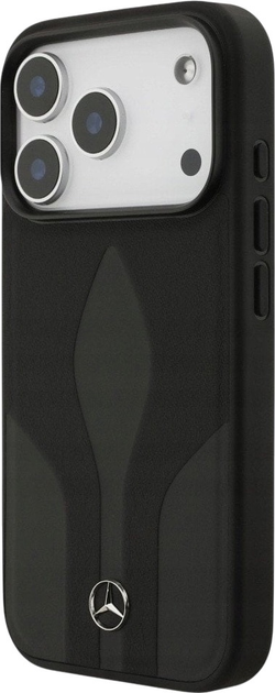 Панель Mercedes Leather The Move MagSafe для iPhone 17 Pro Black (3666339506681) - зображення 2