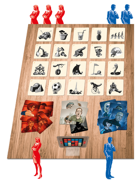 Настольная игра FeelIndigo Кодовые имена: Картинки укр (Codenames: Pictures) - Фото 3 Настольная игра FeelIndigo Кодовые имена: Картинки укр (Codenames: Pictures) - изображение 3