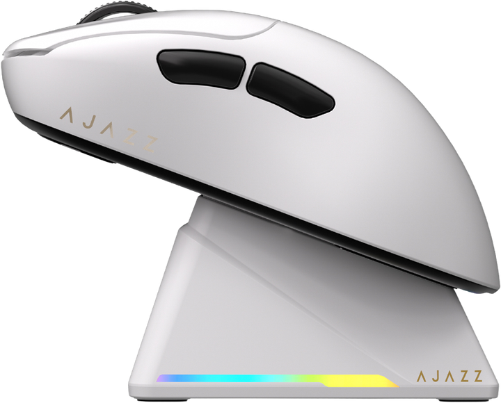 Мышь Ajazz AJ179 APEX Wireless/Bluetooth/USB White Charging Dock (AJM179-A-W) - Фото 3 Мышь Ajazz AJ179 APEX Wireless/Bluetooth/USB White Charging Dock (AJM179-A-W) - изображение 3