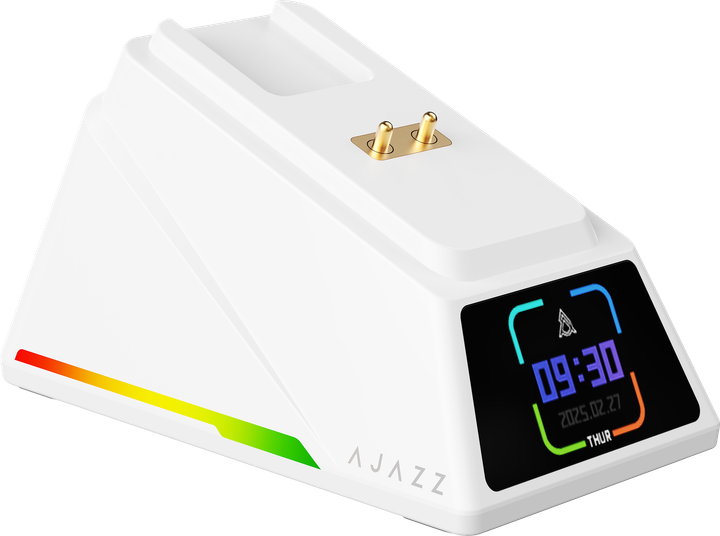 Мышь Ajazz AJ179 APEX Wireless/Bluetooth/USB White Charging Dock (AJM179-A-W) - Фото 9 Мышь Ajazz AJ179 APEX Wireless/Bluetooth/USB White Charging Dock (AJM179-A-W) - изображение 9