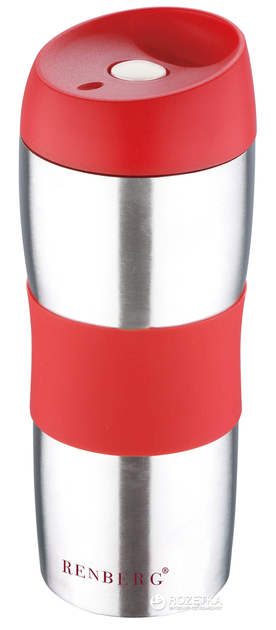 Термокружка Bergner City 450 мл (RB-3020-RED) – купить онлайн на ROZETKA