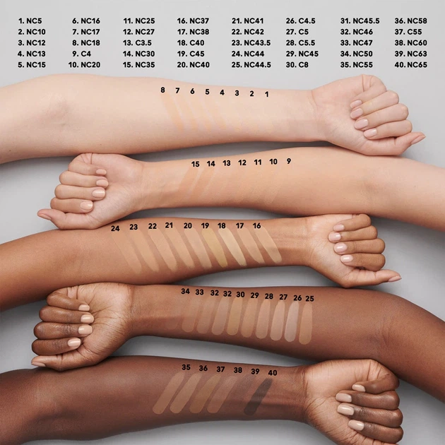 Тональна основа M.A.C Studio Fix Fluid SPF15 24HR Matte C45 30 мл (773602643530) - зображення 4