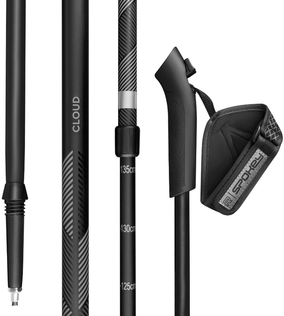 Teleskopowe kije Spokey CLOUD do nordic walking (5905339448071) - obraz 3