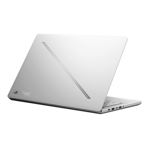Ноутбук Asus ROG Zephyrus GA403UI- QS033W 14 WQXGA 120Hz, AMD R9- 8945HS, 16GB, 1TB SSD, GeForce RTX 4070 8GB, Windows 11 Home, білий - Фото 3 Ноутбук Asus ROG Zephyrus GA403UI- QS033W 14 WQXGA 120Hz, AMD R9- 8945HS, 16GB, 1TB SSD, GeForce RTX 4070 8GB, Windows 11 Home, білий - зображення 3