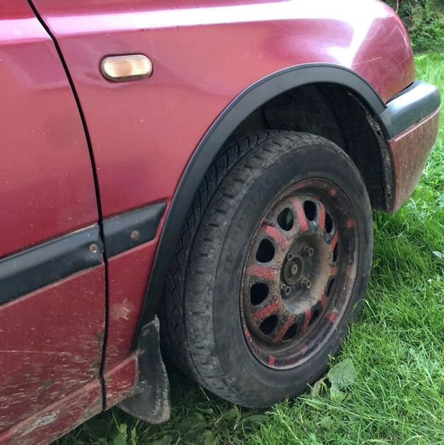 Расширители арок (4 шт, черные) Пластик ABS для Volkswagen Golf 3 1991-2001 гг - Фото 2 Расширители арок (4 шт, черные) Пластик ABS для Volkswagen Golf 3 1991-2001 гг - изображение 2