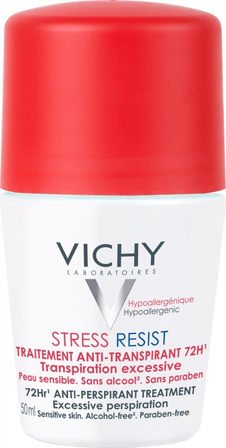 Дезодорант Vichy інтенсивний кульковий 72 години захисту 50 мл (3337871324001) - зображення 2