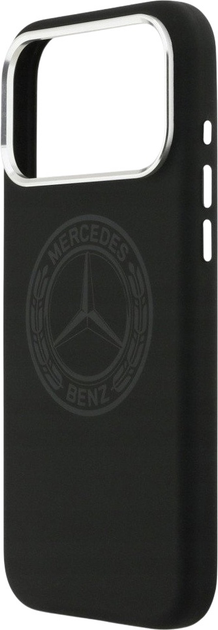 Панель Mercedes Silicone Vintage Logo MagSafe для iPhone 17 Pro Max Black (3666339508678) - зображення 6