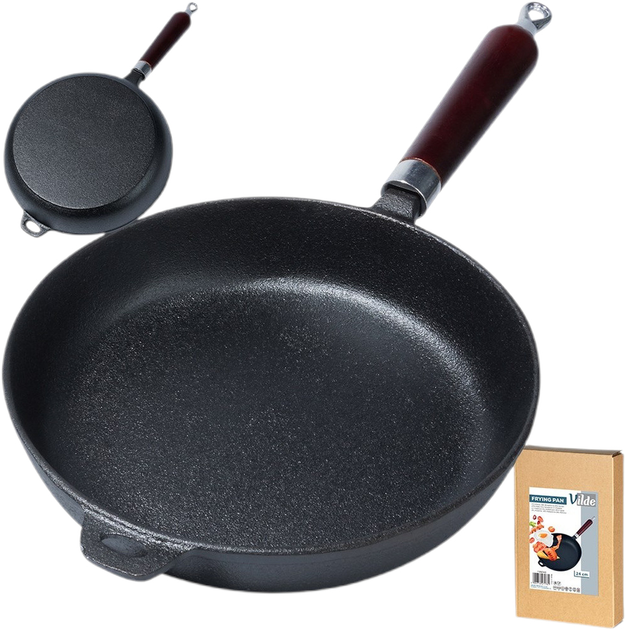 Patelnia Vilde Cast Line żeliwna 24 cm (5904316471781) - obraz 9