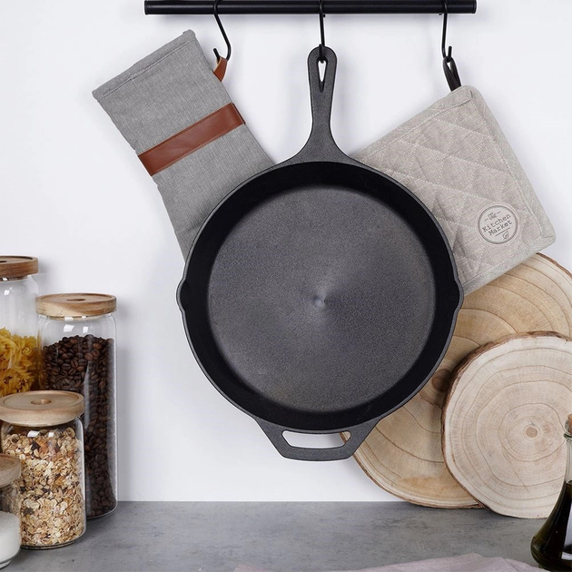 Patelnia Orion Litin żeliwna 30 cm (8592381157685) - obraz 4