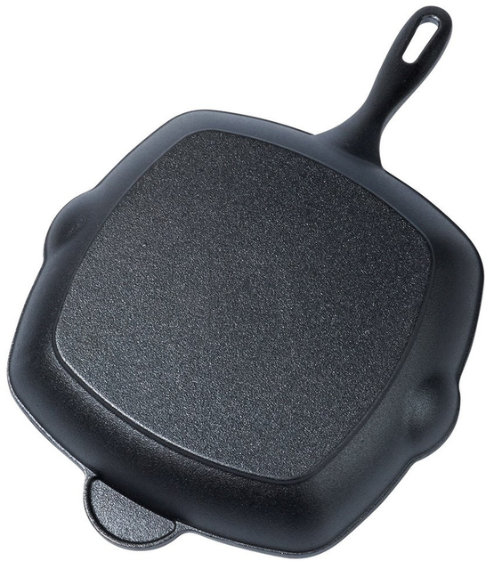 Patelnia do grillowania VildeCast Line żeliwna z silikonową nakładką 28x28 cm (5904316471835) - obraz 9