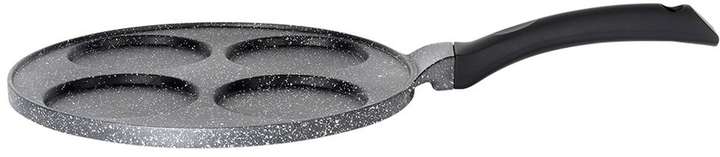 Сковорода для яєць Vilde Black Line гранітова на 4 відділи 26 см (5904316492038) - зображення 4