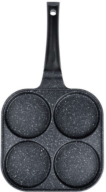 Сковорода для яєць Orion Grande гранітова на 4 відділи 22 см (8592381196615) - зображення 2