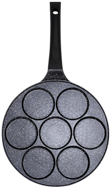 Сковорода для яєць Vilde Basic Line гранітова на 7 відділів 26 см (5904316492625) - зображення 2