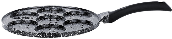 Patelnia do jajek Vilde Basic Line granitowa na 7 otworów 26 cm (5904316492618) - obraz 5