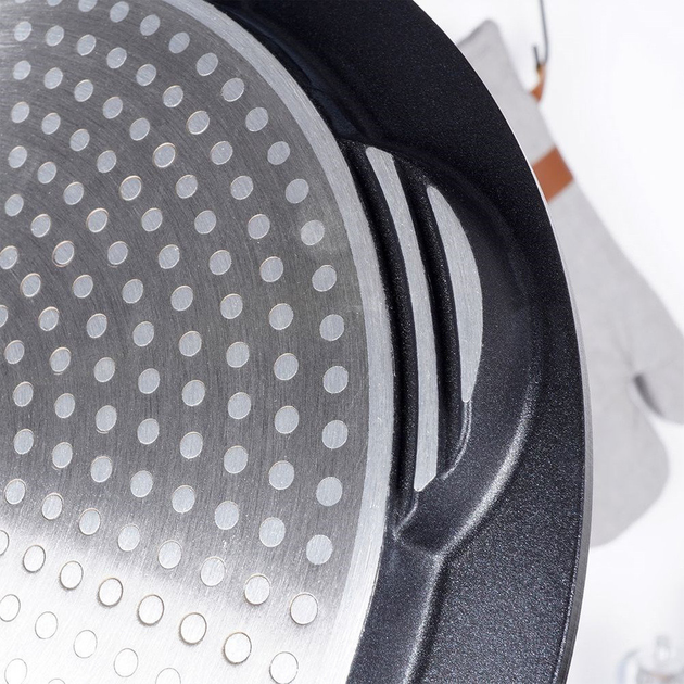 Сковорода для яєць Orion Grande гранітова на 7 відділів 27 см (8592381149260) - зображення 3