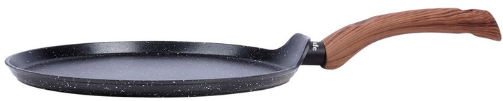 Patelnia do naleśników Vilde Black & Wood granitowa 24 cm (5904316475338) - obraz 6