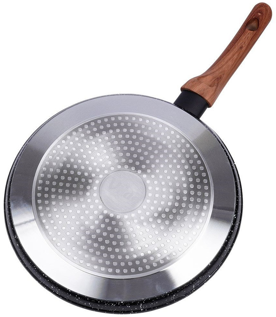 Patelnia do naleśników Vilde Black & Wood granitowa 26 cm (5904316465124) - obraz 7