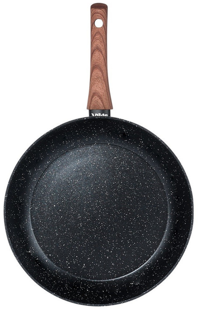 Сковорода Vilde Black & Wood гранітова 30 см (5904316475413) - зображення 2