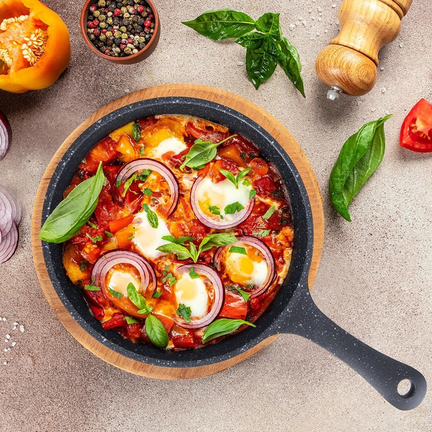 Patelnia Orion Grande granitowa 18 cm (8592381215101) - obraz 7