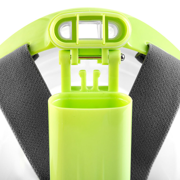 Maska do nurkowania Spokey Junior pełnotwarzowa Zielona (5902693283782) - obraz 5