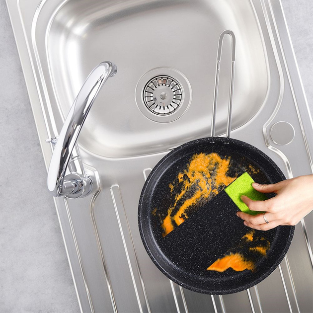 Сковорода Orion Grande сталева 26 см (8680465121735) - зображення 11