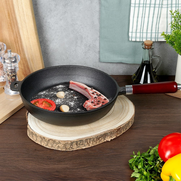 Сковорода Vilde Cast Line чавунна 28 см (5904316471804) - зображення 4