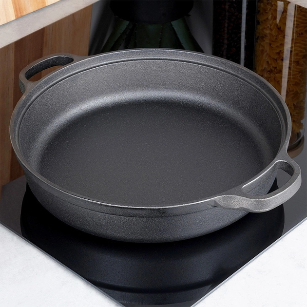 Patelnia Vilde Cast Line żeliwna 30 cm (5904316487775) - obraz 4