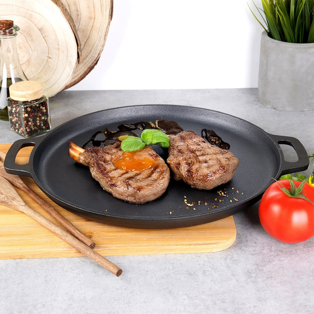 Patelnia Vilde Cast Line żeliwna 35x41.5 cm (5900670102316) - obraz 9