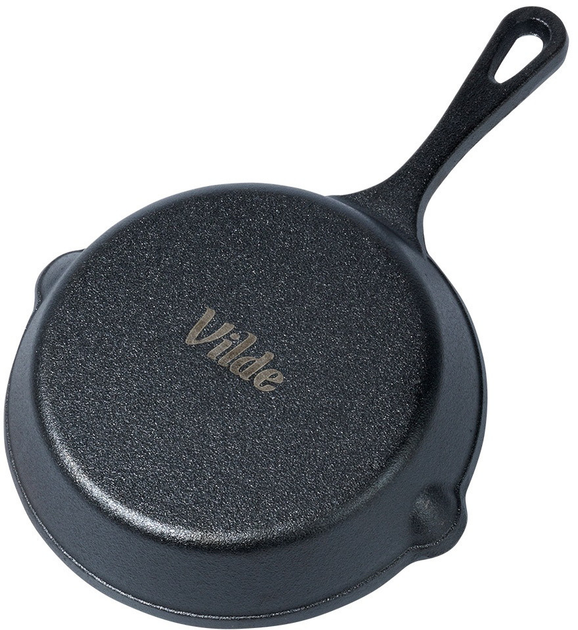 Patelnia Vilde Cast Line żeliwna z nakładką na uchwyt 20 cm (5904316471729) - obraz 6