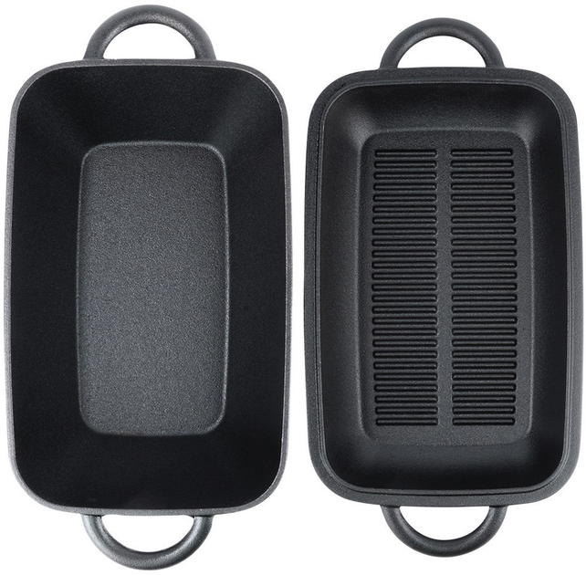 Brytfanna Vilde Cast Line 2w1 żeliwna 37.5x19 cm (5904316487843) - obraz 3