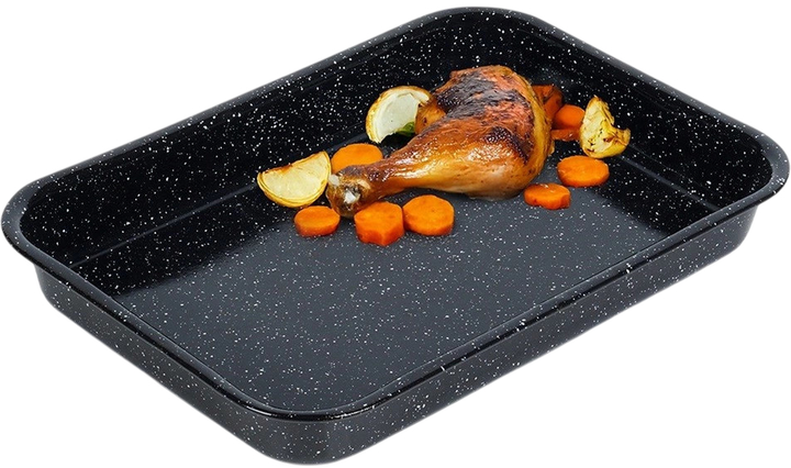 Brytfanna Orion emaliowana 34x24x4.5 cm (8592381101411) - obraz 3