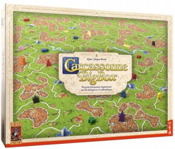 Настільна гра 999 Games Carcassonne Big Box 3 (999-CAR37) (8719214423056) - зображення 1