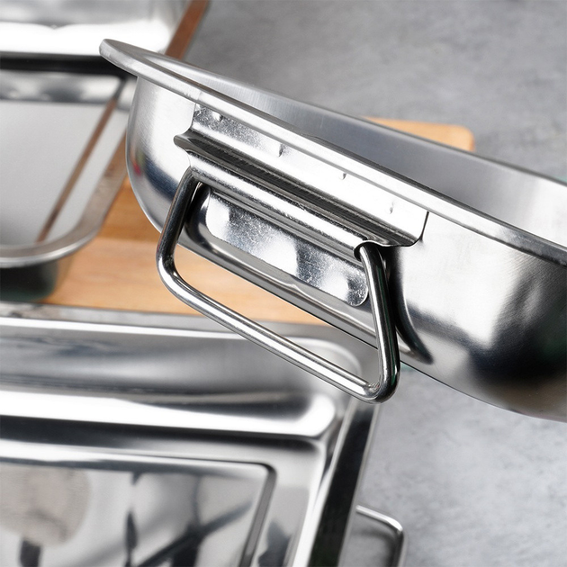 Набір форм для випікання Vilde з нержавіючої сталі 3 шт (5904316481681) - зображення 7